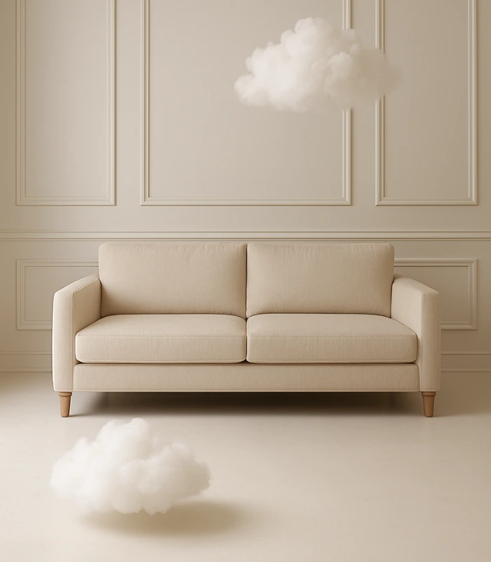 Image of Pantones color of the year Cloud Dancer in a matte epoxy fiish